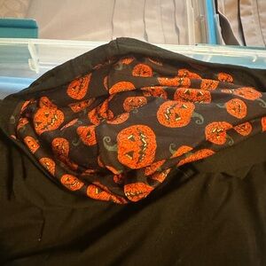 LulaRoe Hoodie with Pumpkin Print